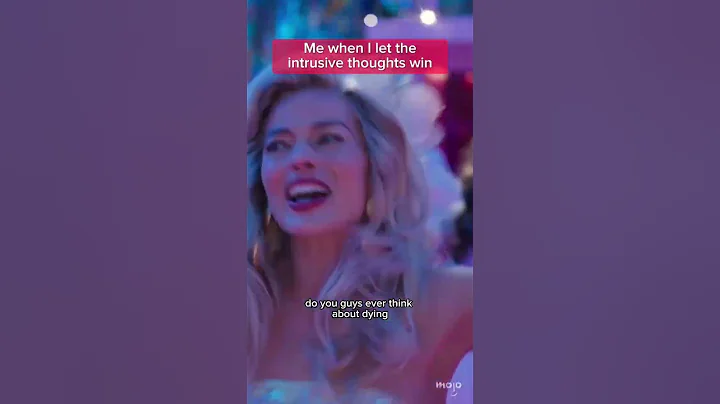 When I Let My Intrusive Thoughts Win #BarbieTheMovie #shorts