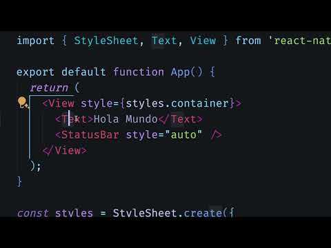[S4/L03] React Native Expo - Apps para iOS/Android: Estilos y botones