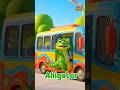 ABC Song for Kids | Animal Bus ABCD | Nursery Rhymes &amp; Kids Song | Joyful Jingles #shorts #rhymes