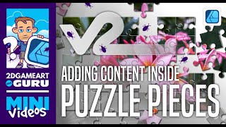 Celebrity Affinity Designer Mini Tutorial - Adding Content Inside Puzzle Pieces - v2 Bug Wealth