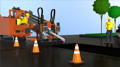 Horizontal Directional Drilling Installation Animation