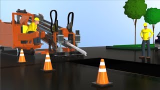 : Horizontal Directional Drilling Installation Animation