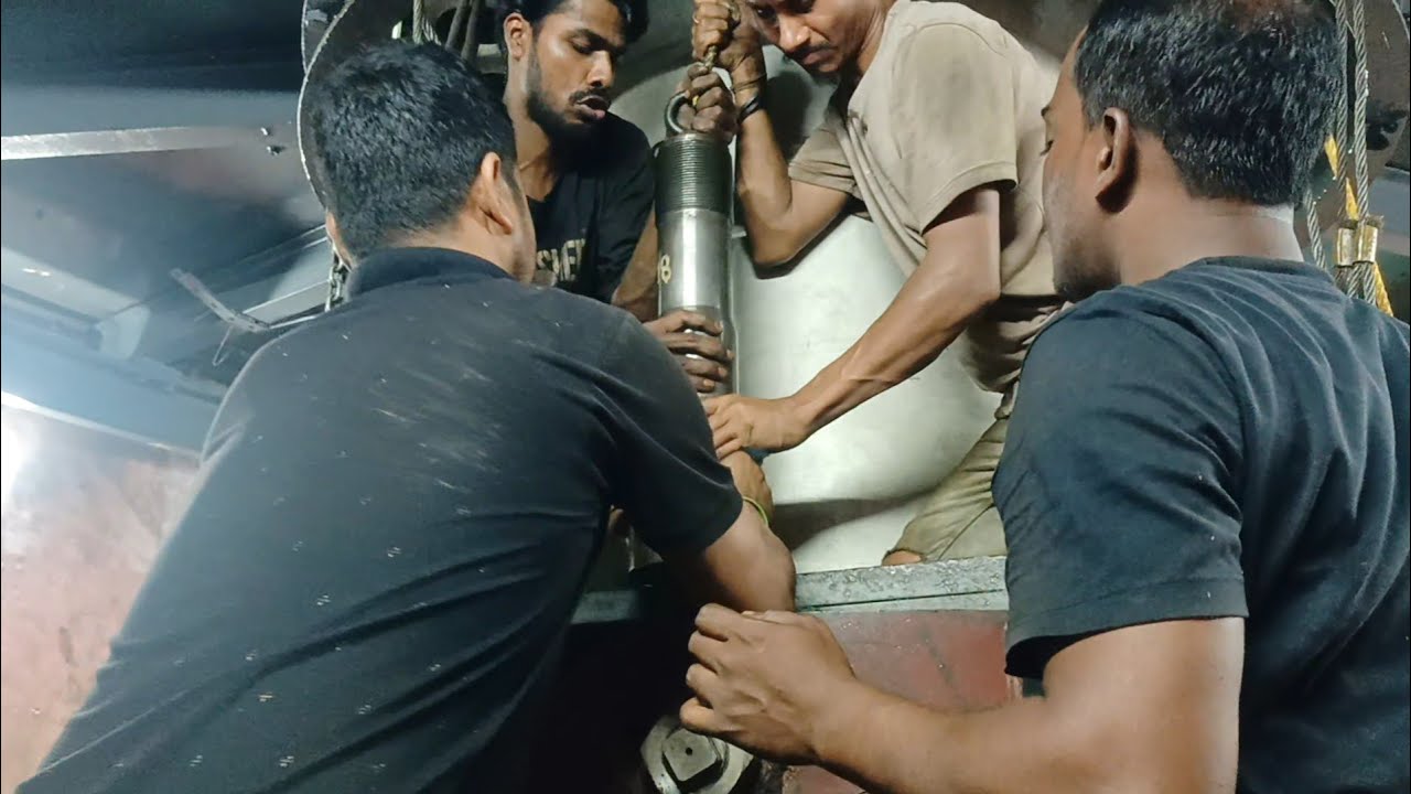 Turbine coupling Bolt joining  কাবলিং বোল্ট জয়নিং@mechanical engineering 