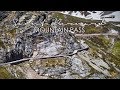 Great st bernard pass mountain road cinematic 4k drone