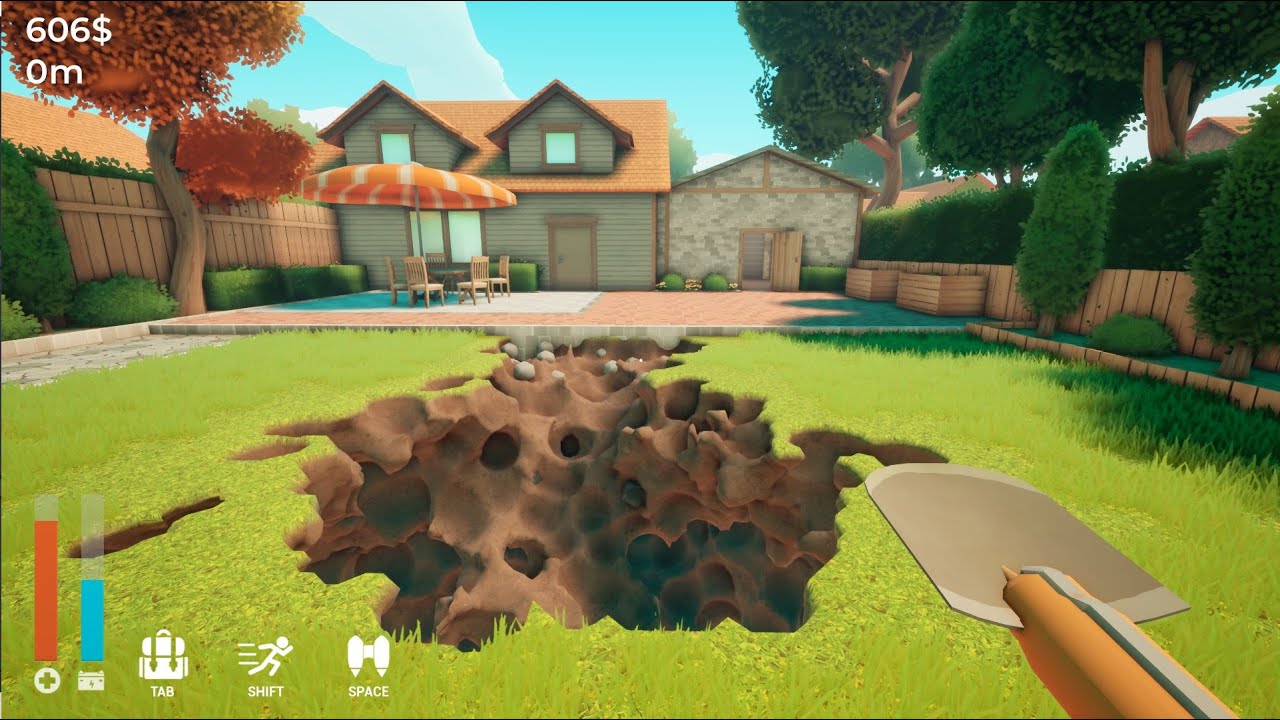 A game about digging a hole...