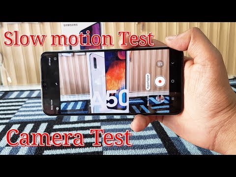 SAMSUNG GALAXY A50 Slow Motion features