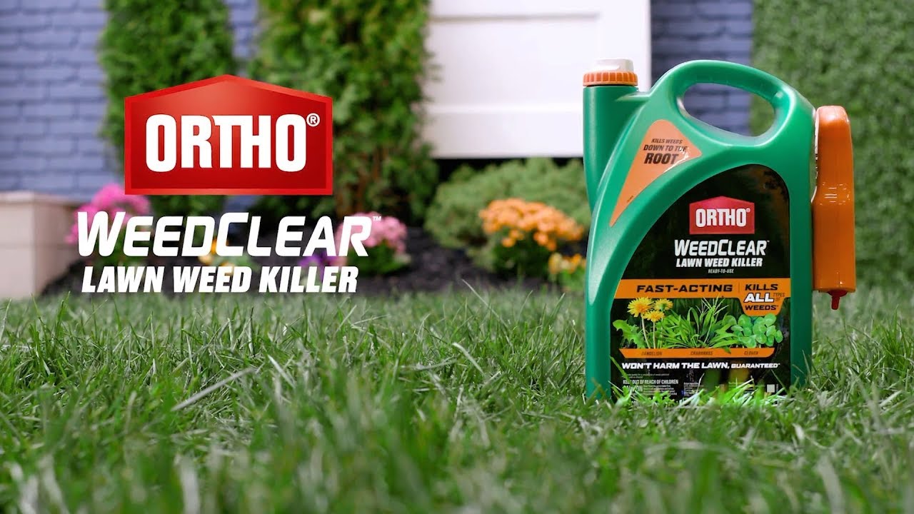 How to Use Ortho® WeedClear™ Lawn Weed Killer ReadyToUse with Trigger