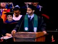 COMMENCEMENT 2013 - Student Speaker Hamza Siddiqui '13