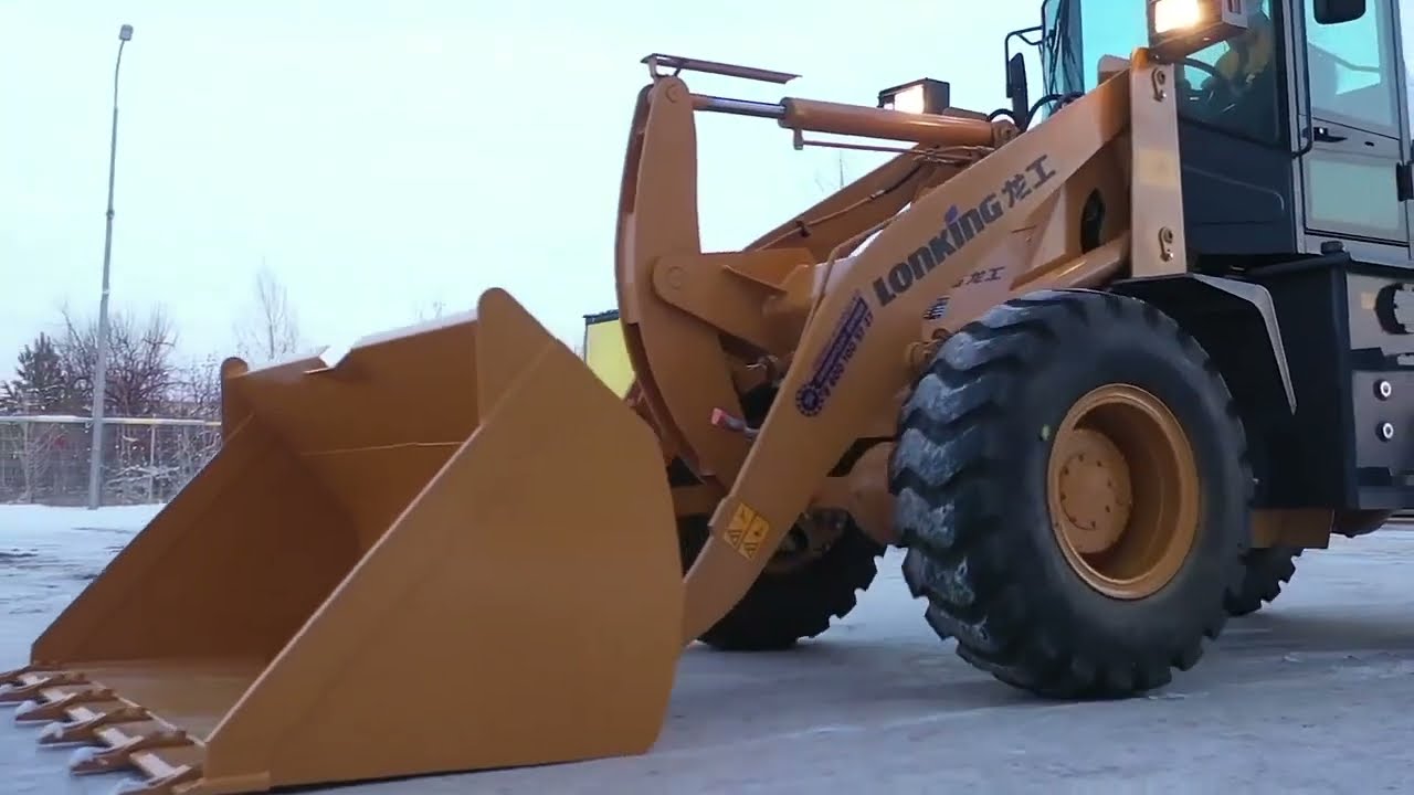 Фронтальный погрузчик Lonking CDM932N - YouTube