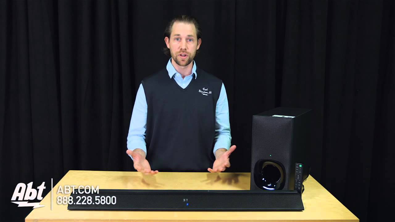 Sony 2.1 Channel Soundbar With Wireless Subwoofer HT-CT380 - Overview -  YouTube