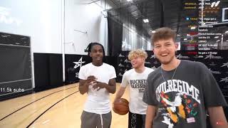 YourRAGE Reacts To T Jass And Polo G 2V2 Basketball
