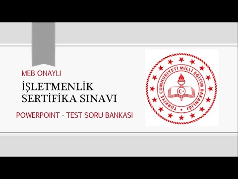 MEB İşletmenlik Sınavı