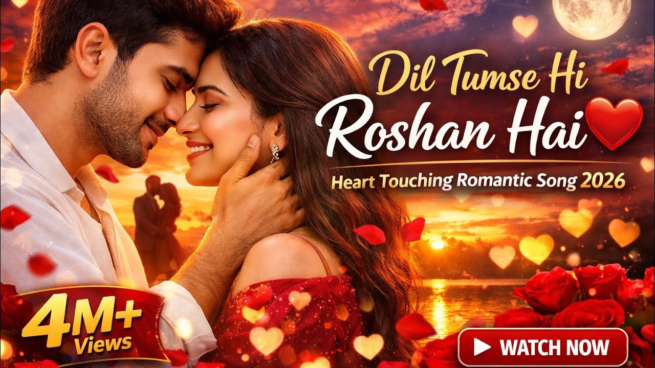 Dil Tumse Hi Roshan Hai,❤️ | Heart Touching Romantic Love Song 2026