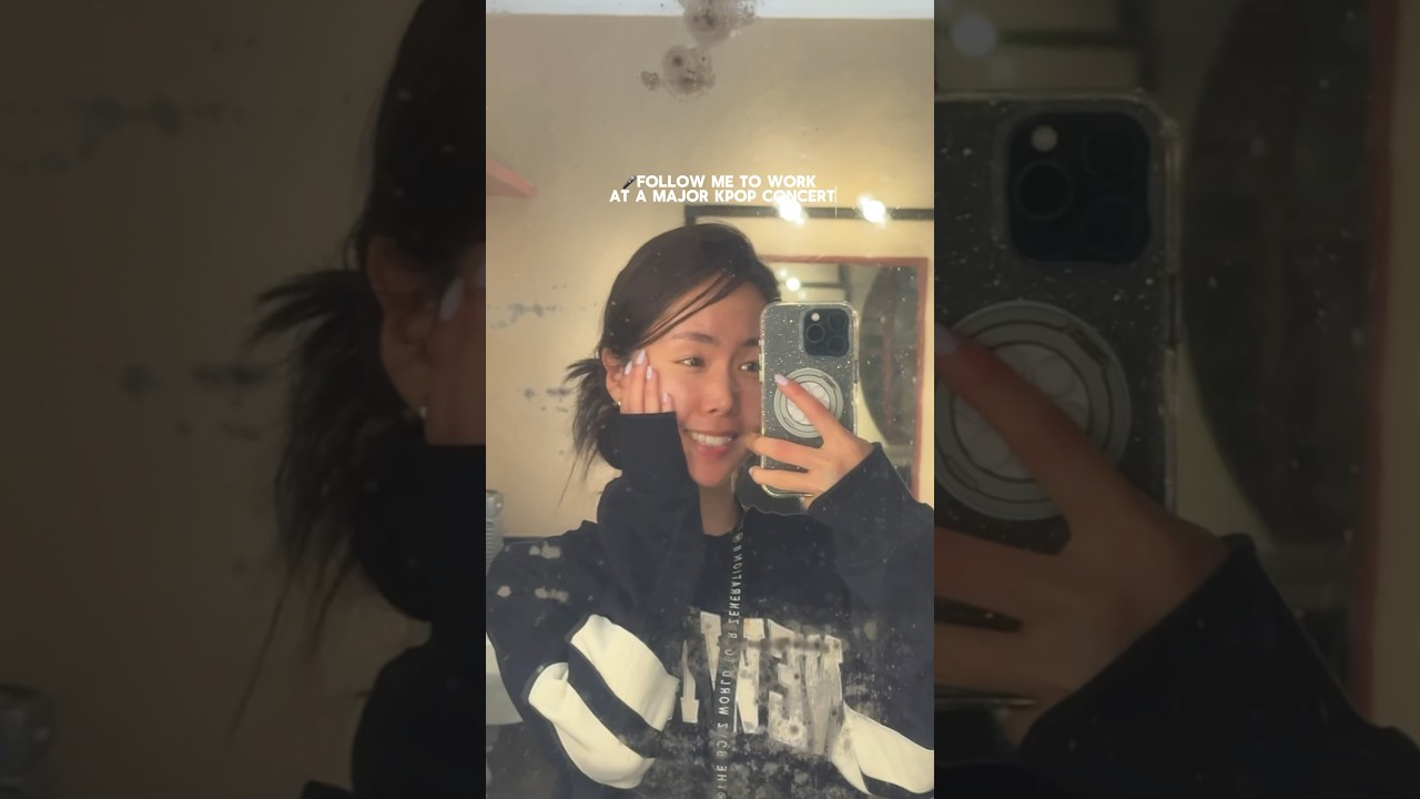 Work With Me At A Major Kpop Concert Behind The Scenes 🎤