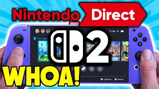 Nintendo Just Announced The Reveal of Switch 2 + The Next Nintendo Direct!