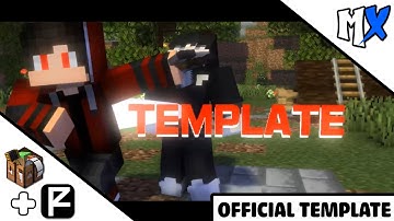 Free Intro Minecraft (Mine Imator + Panzoid) [OFFICIAL TEMPLATE]