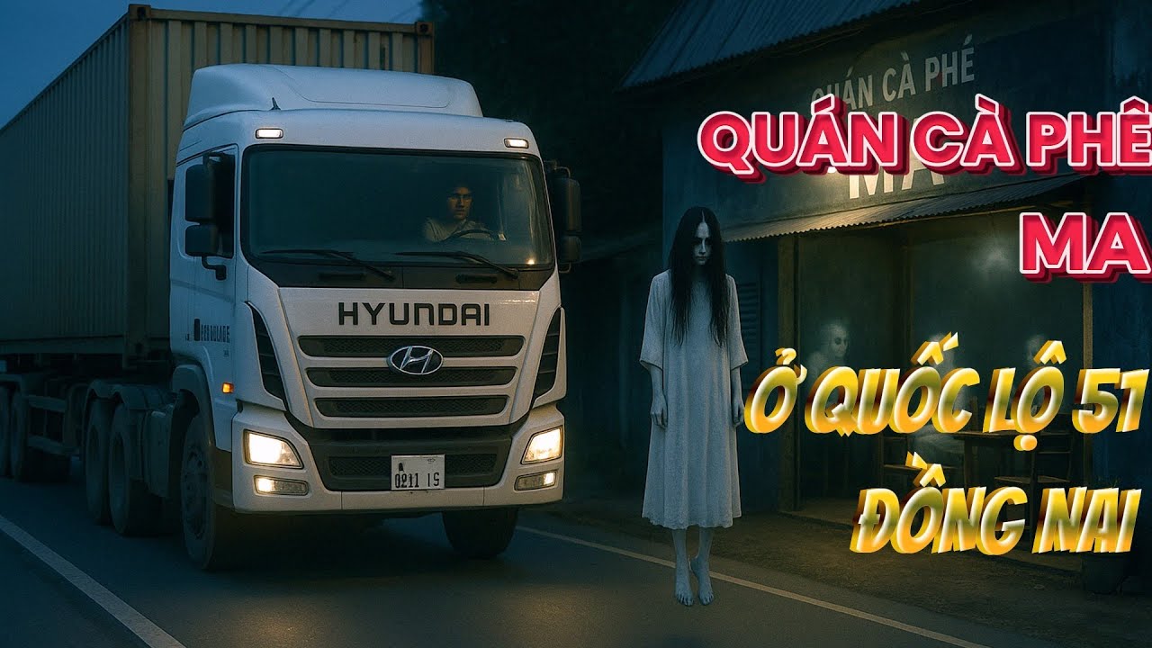 3 Câu Chuyện Ma Tài Xế Đường Dài - Quán Cà Phê Ma Ở Quốc Lộ 51 Đồng Nai | Truyện Kể Đêm