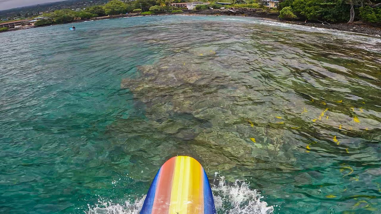 SHALLOW Clear Lefts | Hawaii 4K GoPro 10 POV Surf