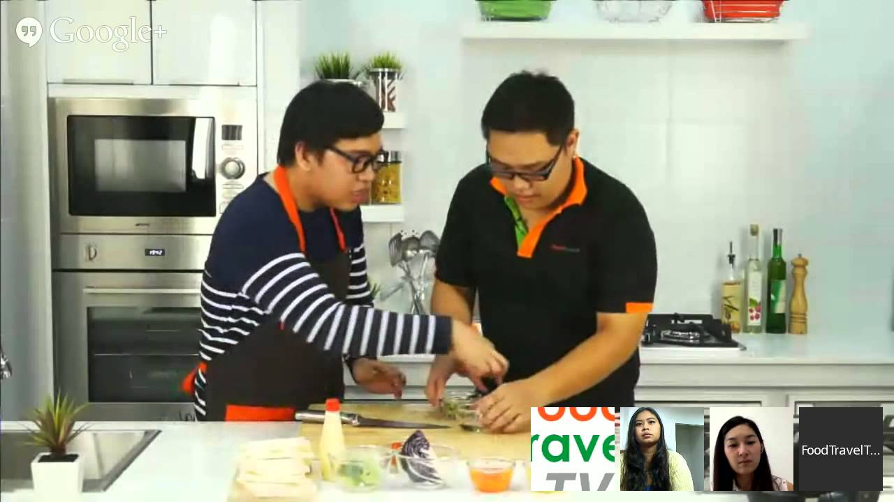 เข้าครัวชิวๆกับเชฟอาม เมนู ขนมปังหน้าผักห้าสี