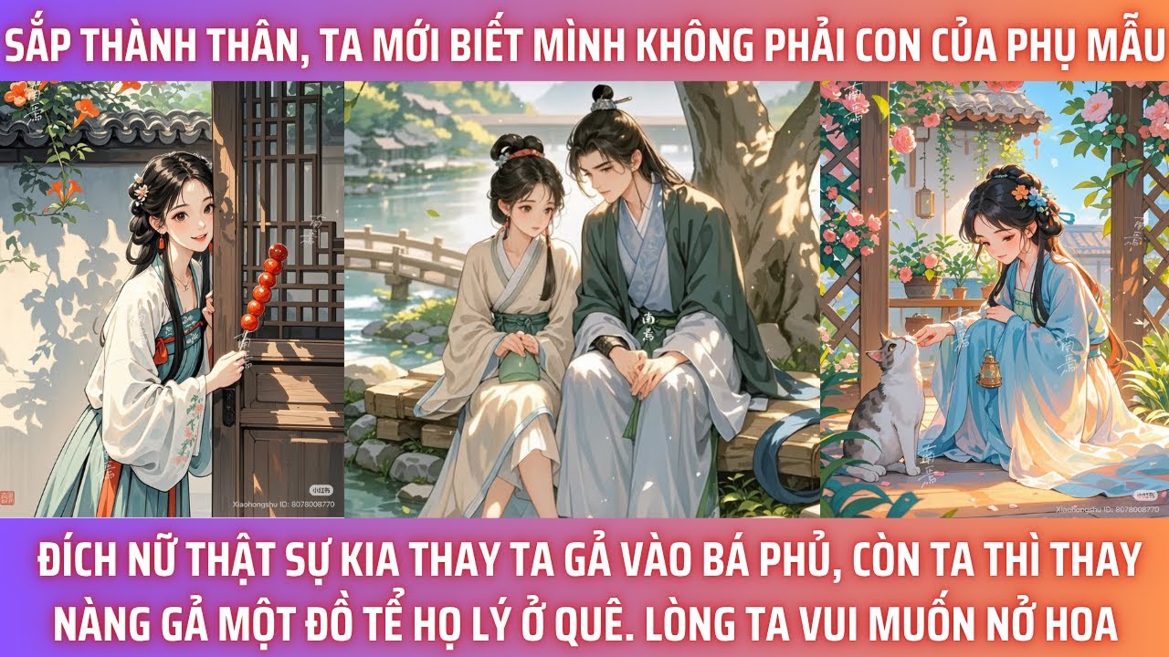 SẮP THÀNH THÂN, TA MỚI BIẾT MÌNH KHÔNG PHẢI CON CỦA PHỤ MẪU. ĐÍCH NỮ THẬT SỰ KIA THAY TA GẢ VÀO BÁ