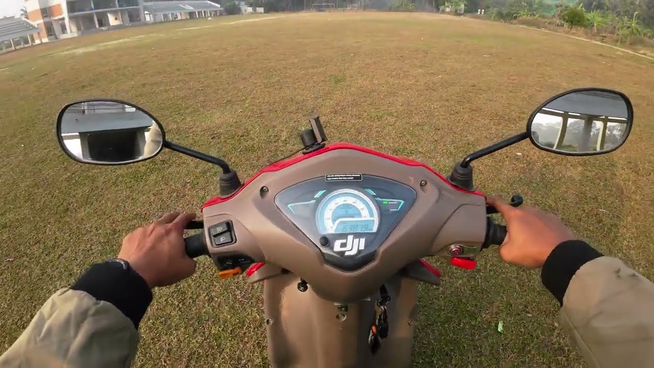 Scooter Training Part 5 | ব্যালেন্স রেখে স্কুটারে পা উঠানো ও থ্রটল কন্ট্রোল