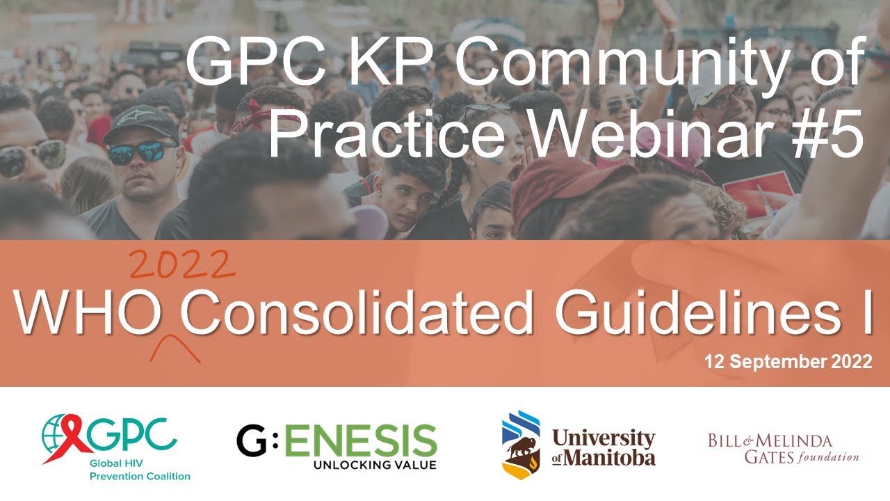 GPC Key Populations Community of Practice | Navigate the WHO's ...