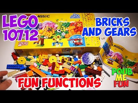 lego bricks and gears