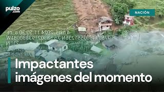 Avalancha arrasó con 30 casas en Antioquia y advierten que 