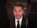 Eddie Hearn REACTS to Big John Fury ALTERCATION with Carl Froch