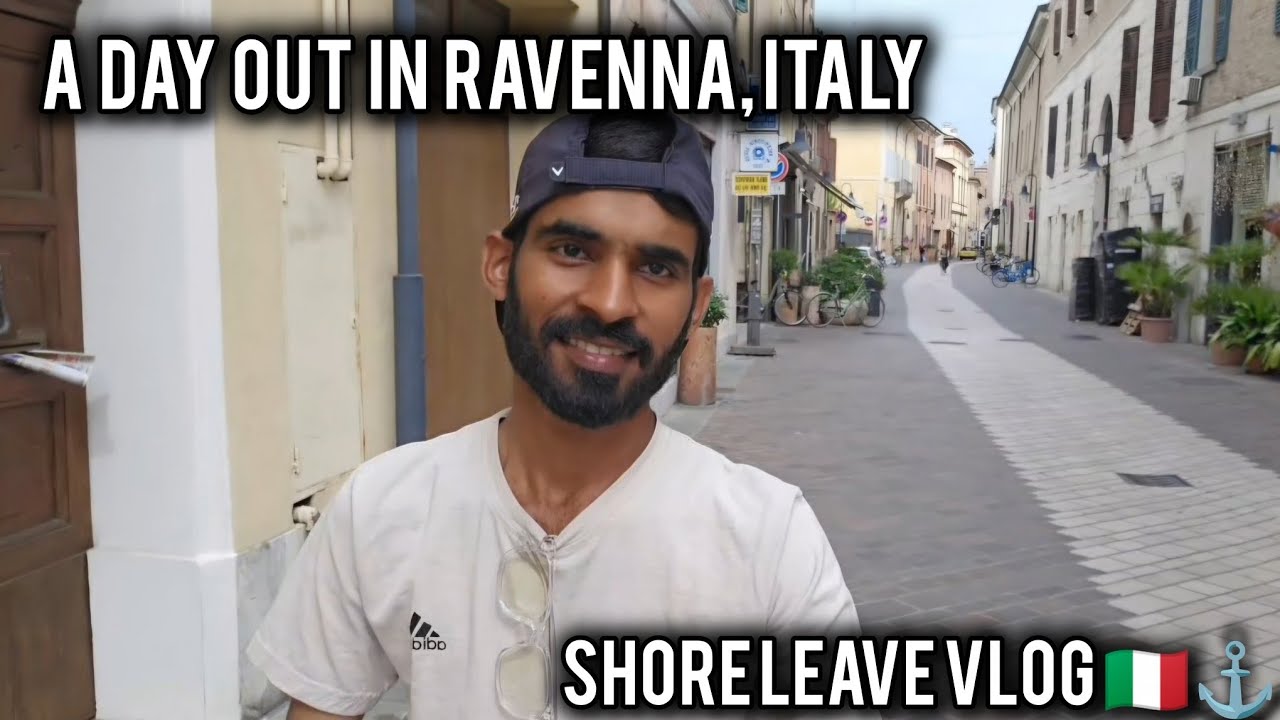 A Day Out in Ravenna, Italy | Shore Leave Vlog 🇮🇹⚓️