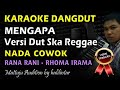 Karaoke Dangdut Mengapa || Nada Cowok