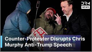 Protester Heckles Sen. Murphy at “People’s State of the Union” Event Before Trump Speech | AC1G
