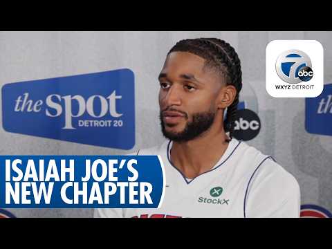 Detroit Pistons' Isaiah Joe on new chapter in Detroit