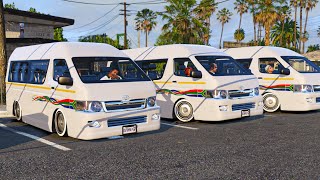 GTA 5 Mzansi edition - Let's Do A Convoy EP 7 [Toyota Hiace] GTA V Maxed Out Mods