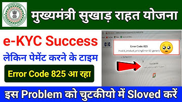 Msry CSC E Wallet Payment Problem | Msry e-KYC Success But CSC Payment Problem Error code 825