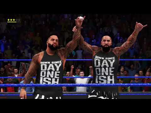 WWE 2K20 PS5 Gameplay - Tyler Bate & Trent Seven vs The Usos