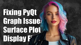 Fixing PyQtGraph Surface Plot Display Issues: Plot Appears in Bottom Left