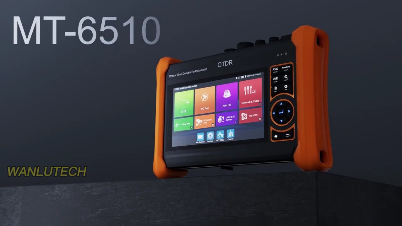 WANLUTECH OTDR CCTV Tester ( model: MT-6510 )
