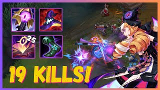 FULL BUILD MAX LVL GWEN - Gwen jungle game!!