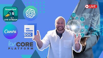 Real Estate Agents - My LIVE Video Workflow using ChatGPT & STREAMYARD