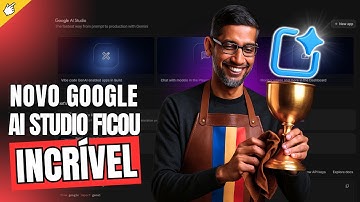 😱 Google AI Studio LANÇA Playground que faz TUDO: Chat, Imagem, Vídeo e Apps!