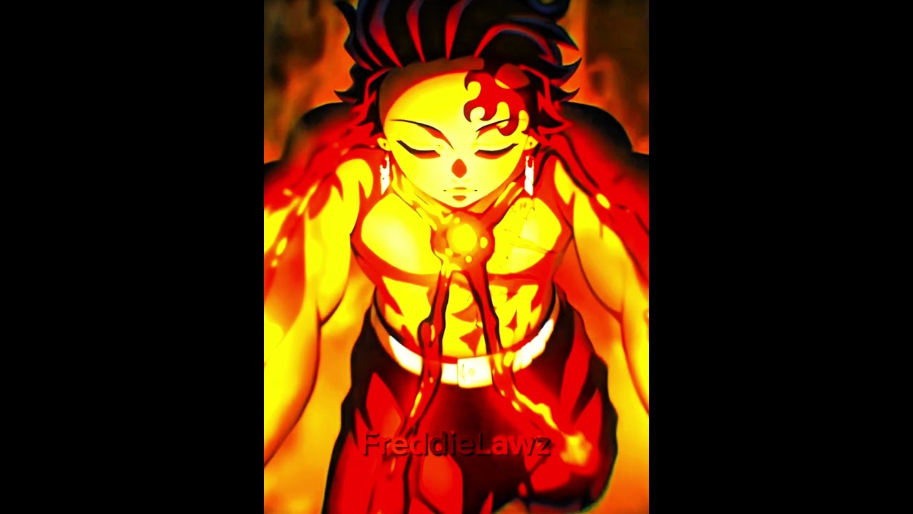 Tanjiro moves boulder☠️ #demonslayer #anime #capcutanime #capcut #edit