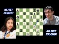 Дивья Дешмух - Баадур Джобава  (3+2сек) #шахматы #блиц