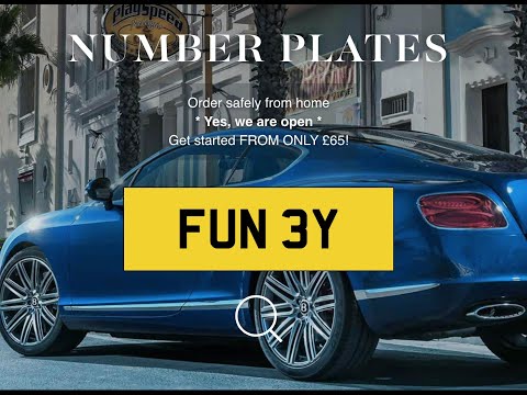 Fun With Personalised Number Plates