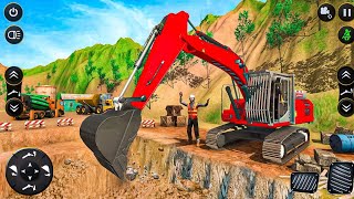 Real Construction Simulator 3D #2 - JCB Excavator Driving Game - Android Gameplay screenshot 3