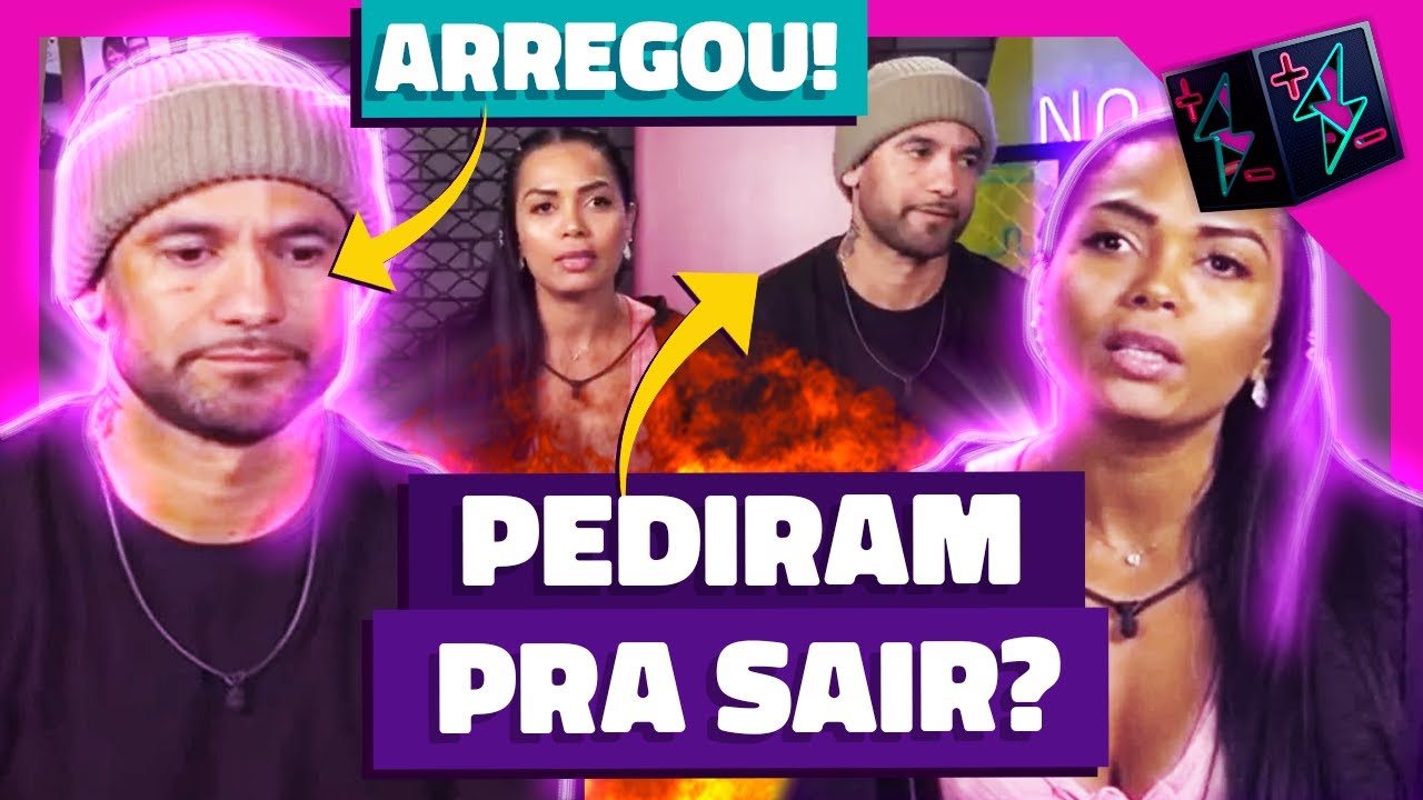 POWER COUPLE: HADBALLA SURTA E SOME DO PROGRAMA COM ESPOSA! | Virou Festa