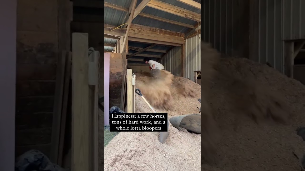 Horse people get it! Lots and lots of bloopers happen daily 😅