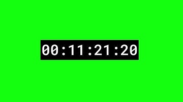 Greenscreen 30 Minute Timer/Timecode (Direct Download)