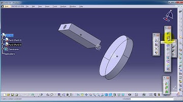 84 CATIA Assembly Tutorial  Contact Constraint
