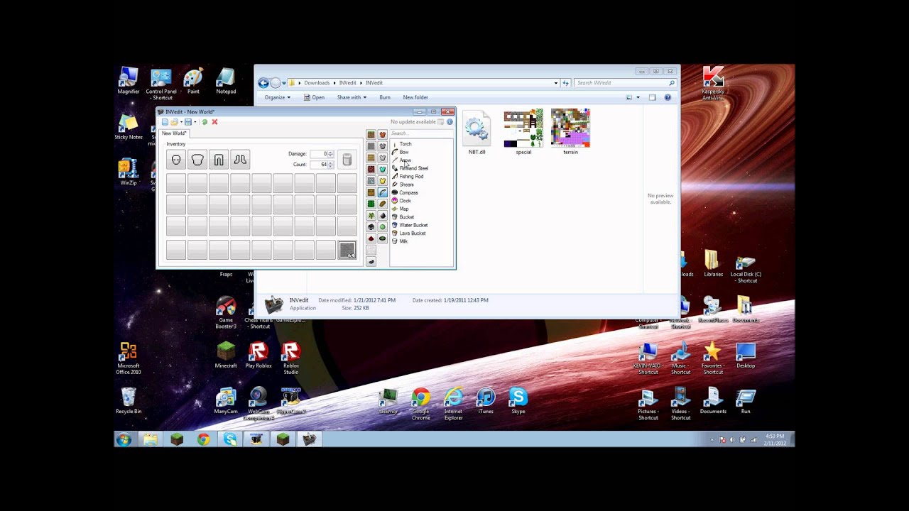 How to use and download Inventory editor for Minecraft - YouTube
